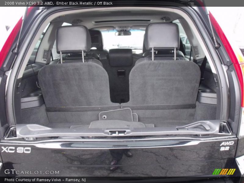 Ember Black Metallic / Off Black 2008 Volvo XC90 3.2 AWD