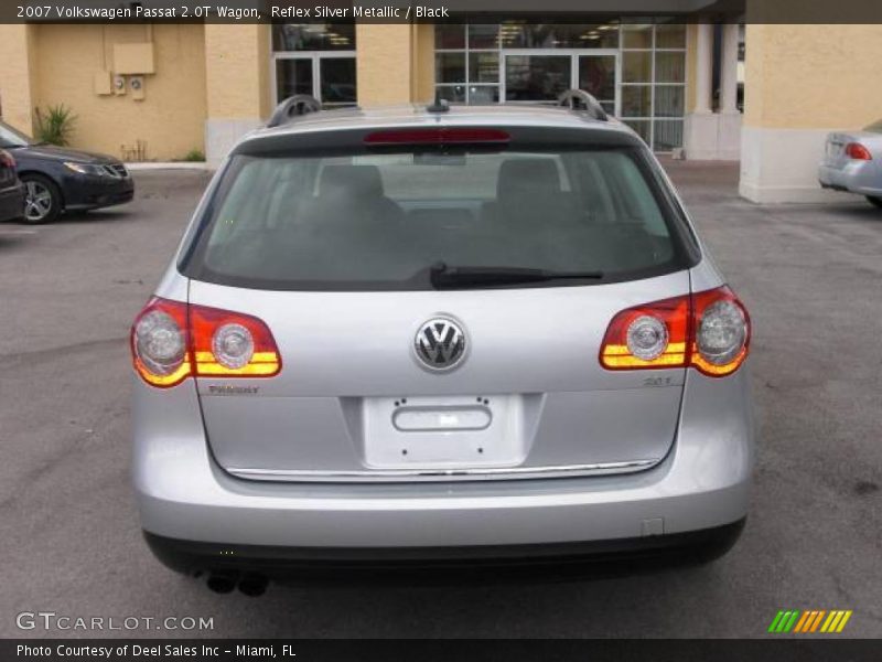 Reflex Silver Metallic / Black 2007 Volkswagen Passat 2.0T Wagon