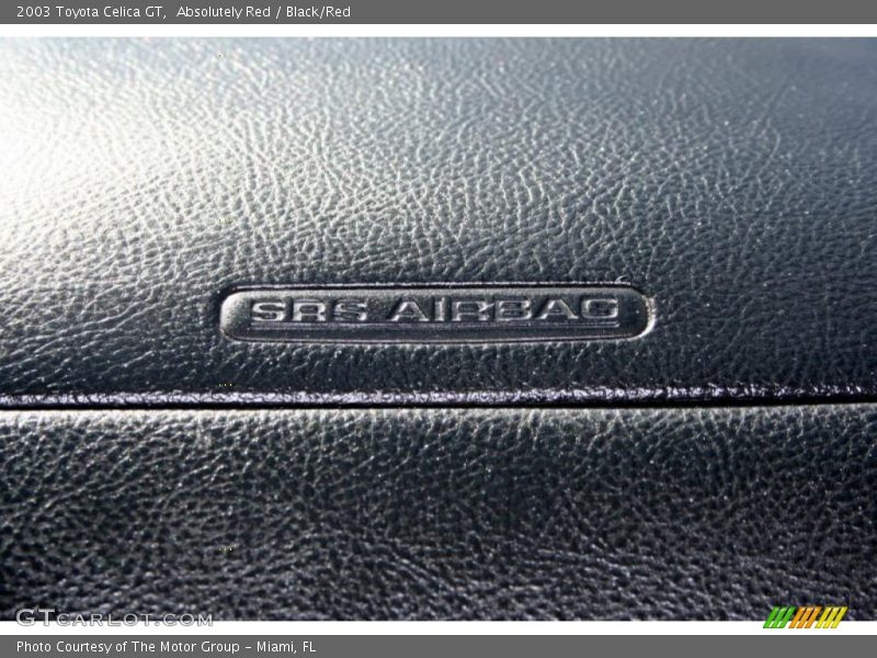 Absolutely Red / Black/Red 2003 Toyota Celica GT