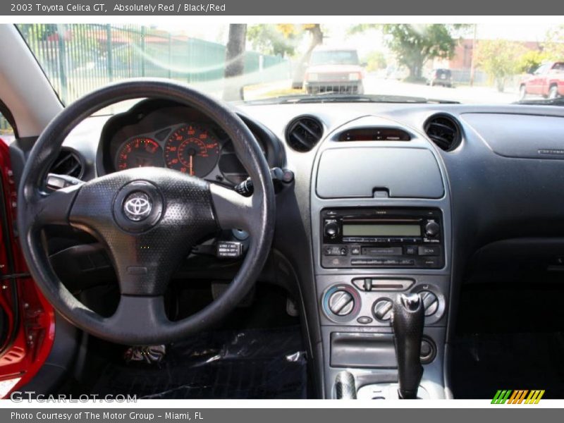 Absolutely Red / Black/Red 2003 Toyota Celica GT