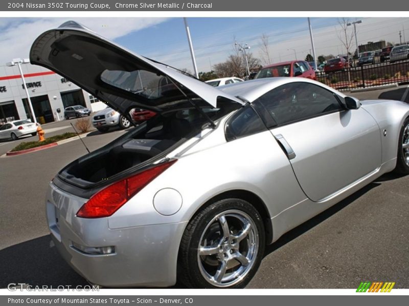 Chrome Silver Metallic / Charcoal 2004 Nissan 350Z Touring Coupe