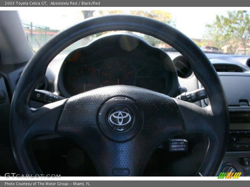 Absolutely Red / Black/Red 2003 Toyota Celica GT