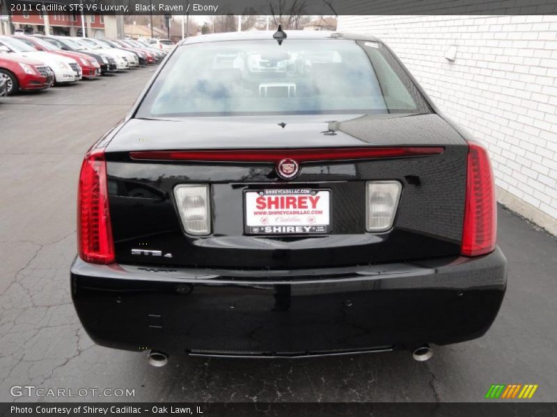 Black Raven / Ebony 2011 Cadillac STS V6 Luxury