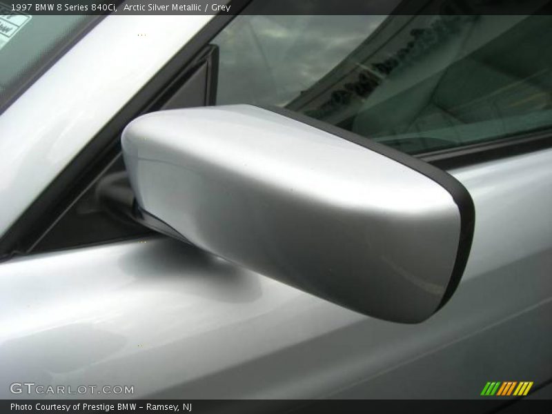 Arctic Silver Metallic / Grey 1997 BMW 8 Series 840Ci