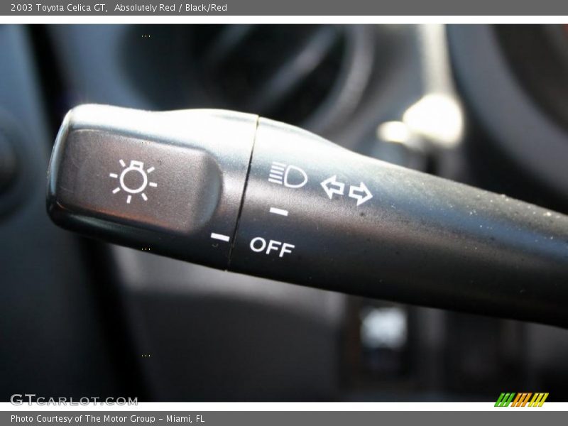 Absolutely Red / Black/Red 2003 Toyota Celica GT