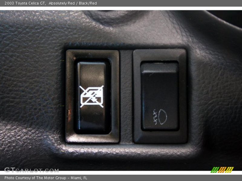 Absolutely Red / Black/Red 2003 Toyota Celica GT