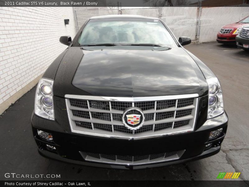 Black Raven / Ebony 2011 Cadillac STS V6 Luxury