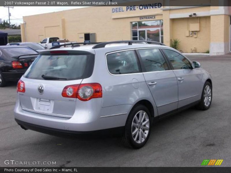 Reflex Silver Metallic / Black 2007 Volkswagen Passat 2.0T Wagon