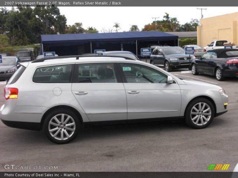 Reflex Silver Metallic / Black 2007 Volkswagen Passat 2.0T Wagon