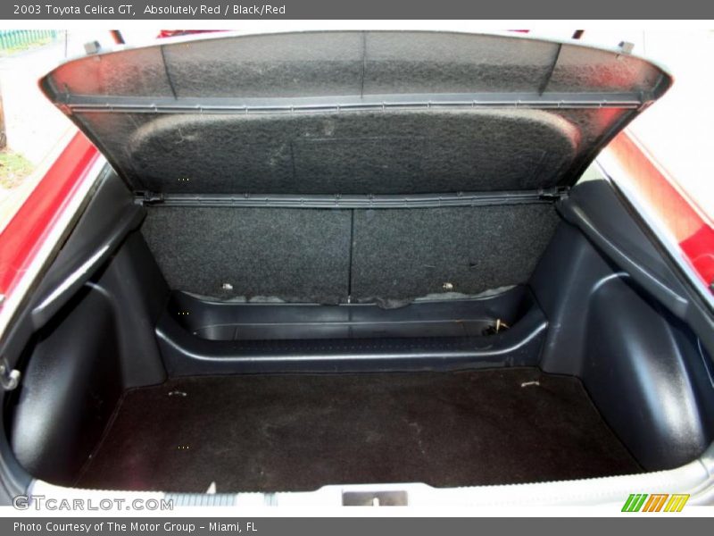 Absolutely Red / Black/Red 2003 Toyota Celica GT
