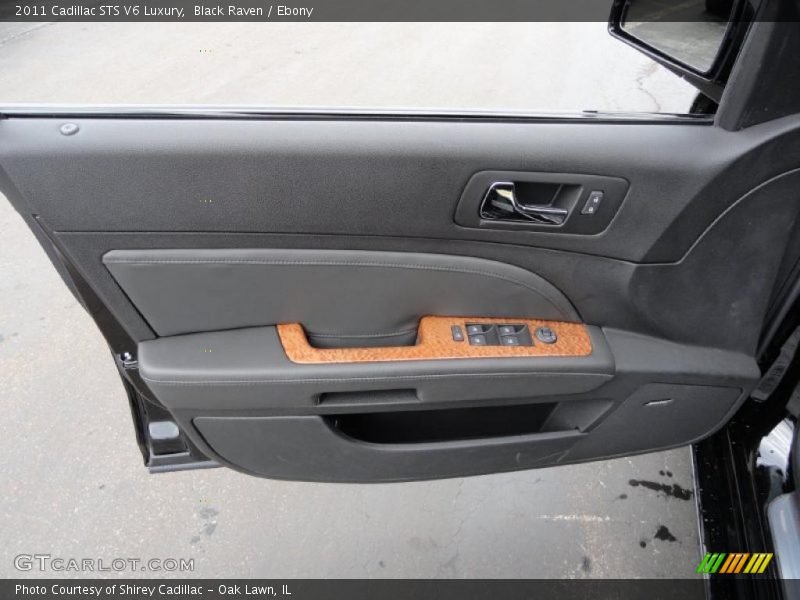 Black Raven / Ebony 2011 Cadillac STS V6 Luxury