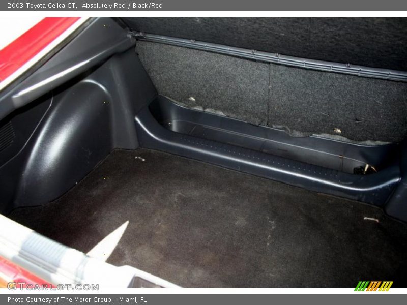 Absolutely Red / Black/Red 2003 Toyota Celica GT