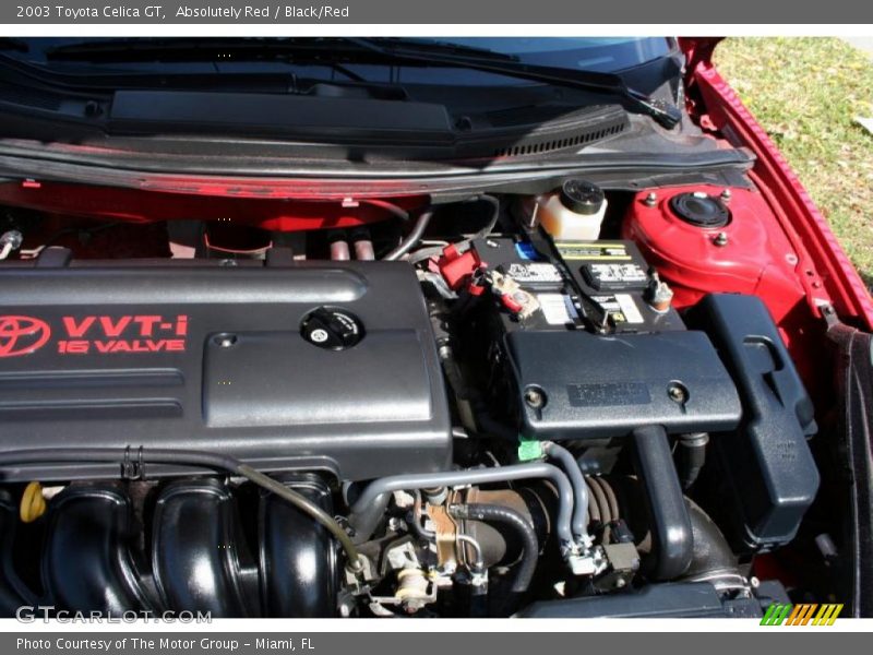 Absolutely Red / Black/Red 2003 Toyota Celica GT