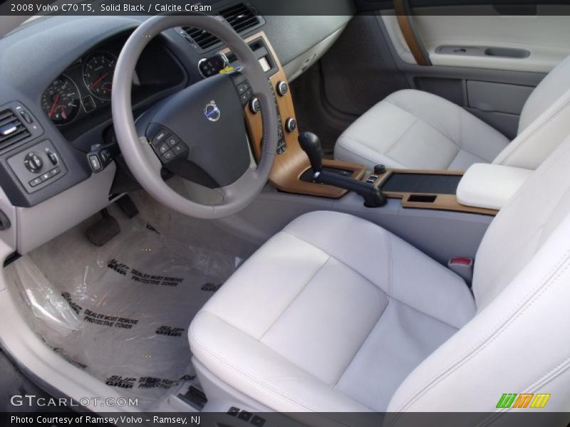  2008 C70 T5 Calcite Cream Interior