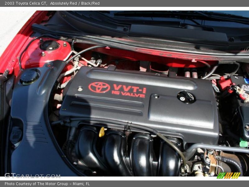 Absolutely Red / Black/Red 2003 Toyota Celica GT