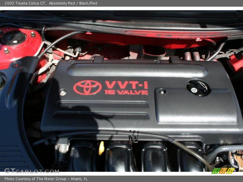 Absolutely Red / Black/Red 2003 Toyota Celica GT