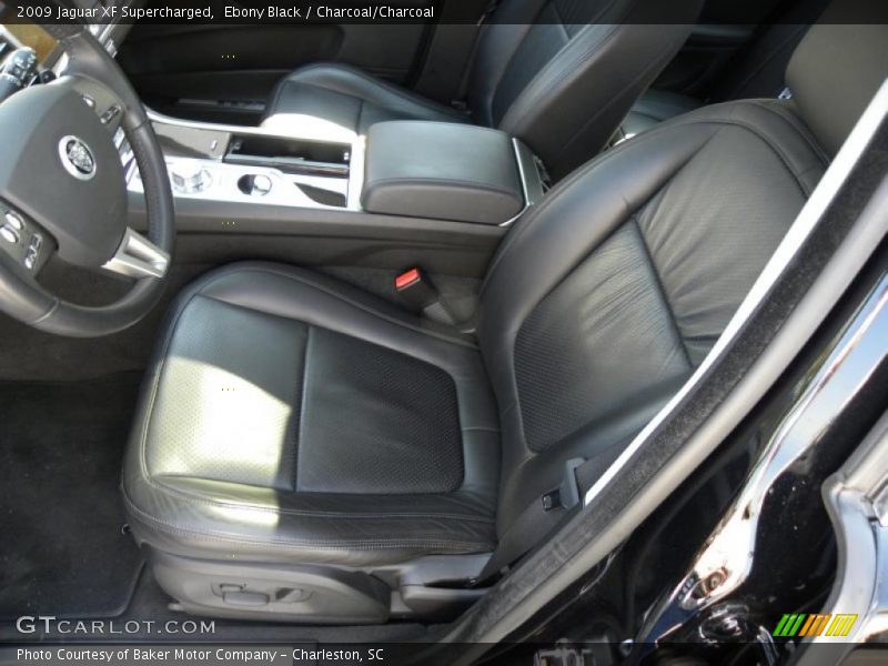 Ebony Black / Charcoal/Charcoal 2009 Jaguar XF Supercharged