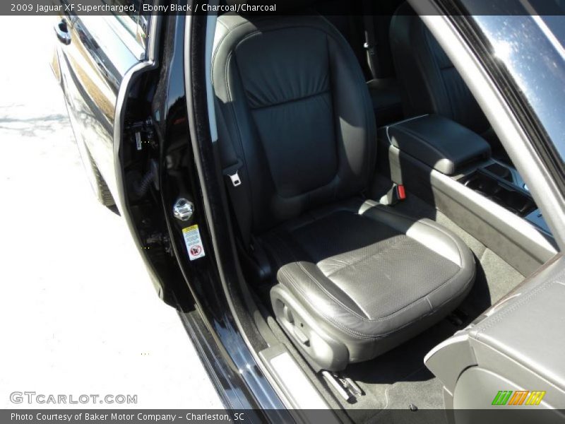 Ebony Black / Charcoal/Charcoal 2009 Jaguar XF Supercharged