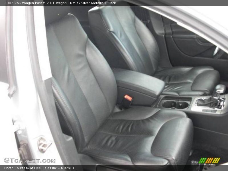 Reflex Silver Metallic / Black 2007 Volkswagen Passat 2.0T Wagon