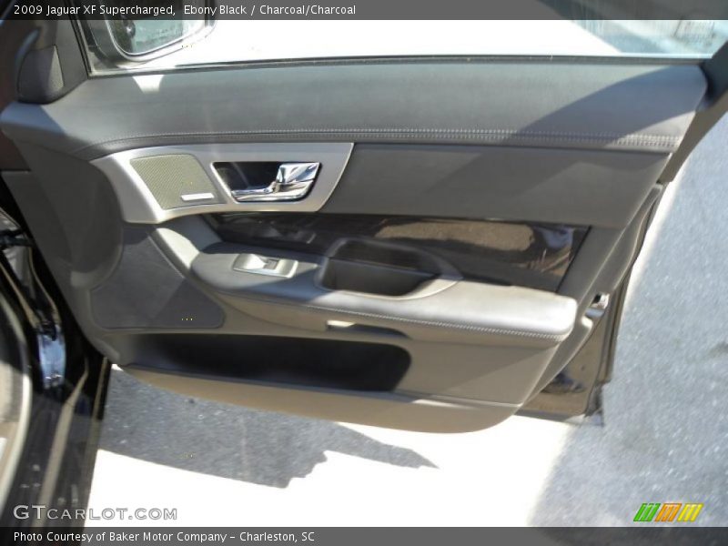 Ebony Black / Charcoal/Charcoal 2009 Jaguar XF Supercharged