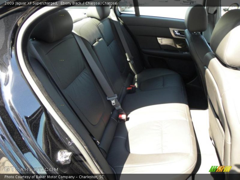 Ebony Black / Charcoal/Charcoal 2009 Jaguar XF Supercharged