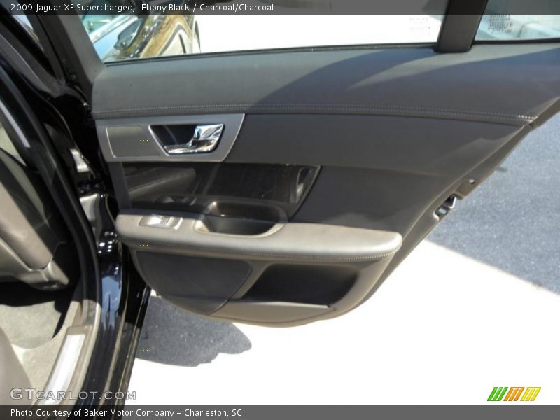 Ebony Black / Charcoal/Charcoal 2009 Jaguar XF Supercharged