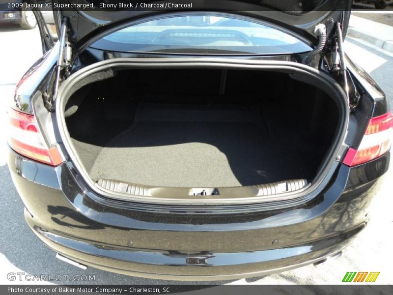 Ebony Black / Charcoal/Charcoal 2009 Jaguar XF Supercharged
