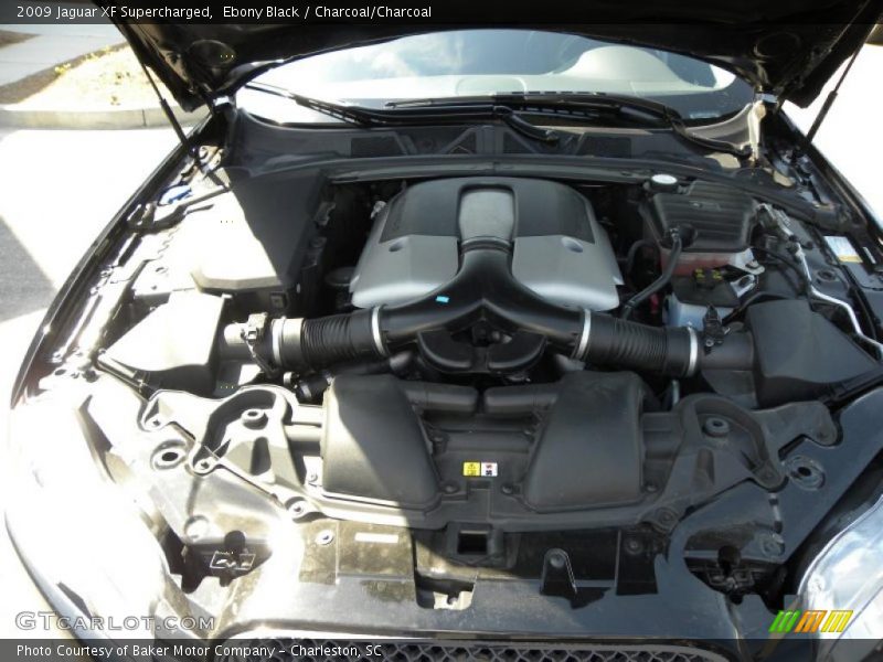 Ebony Black / Charcoal/Charcoal 2009 Jaguar XF Supercharged