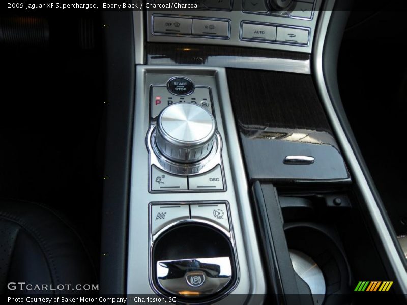 Ebony Black / Charcoal/Charcoal 2009 Jaguar XF Supercharged