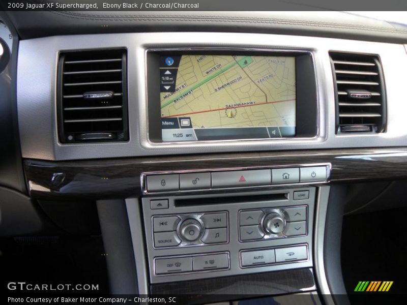 Ebony Black / Charcoal/Charcoal 2009 Jaguar XF Supercharged