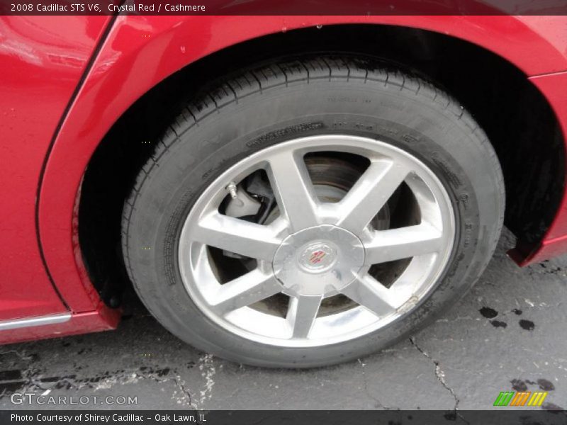 Crystal Red / Cashmere 2008 Cadillac STS V6