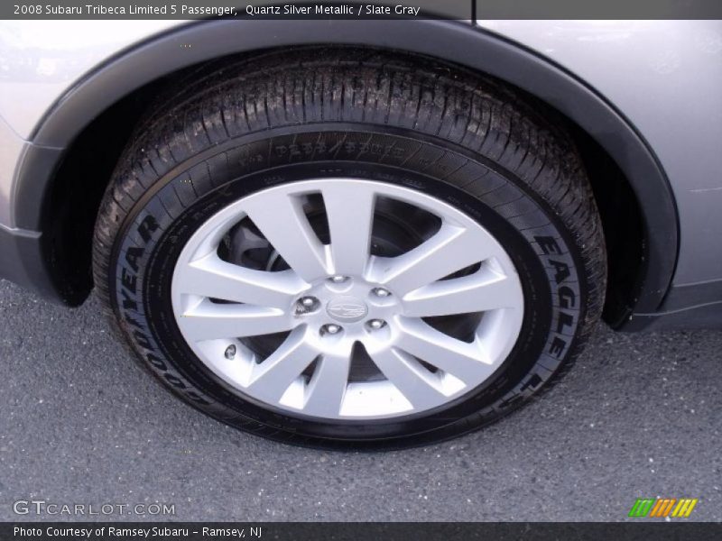 Quartz Silver Metallic / Slate Gray 2008 Subaru Tribeca Limited 5 Passenger