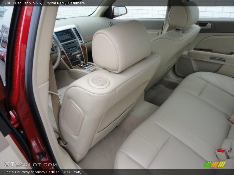 Crystal Red / Cashmere 2008 Cadillac STS V6
