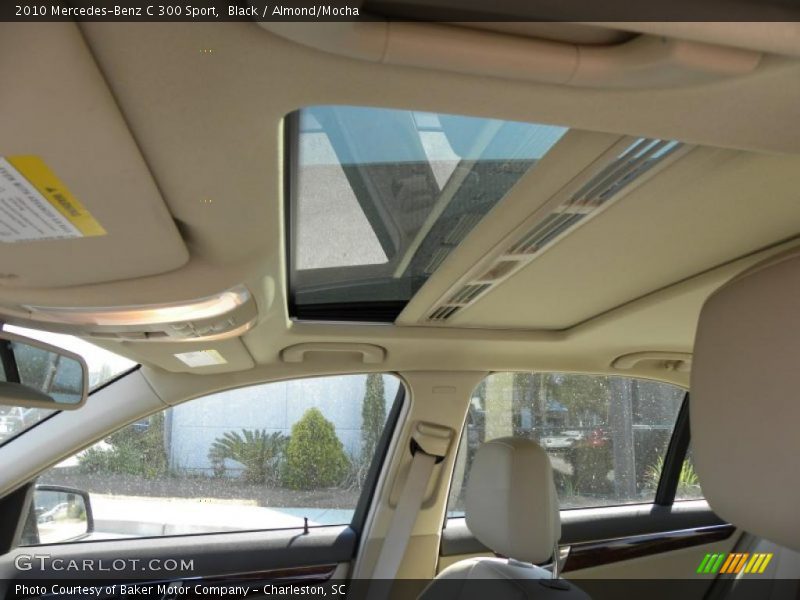 Black / Almond/Mocha 2010 Mercedes-Benz C 300 Sport