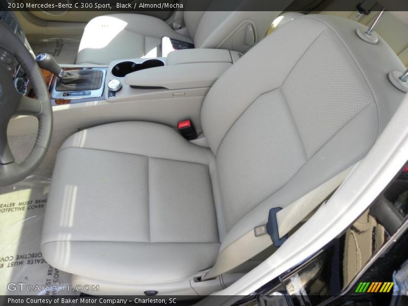 Black / Almond/Mocha 2010 Mercedes-Benz C 300 Sport
