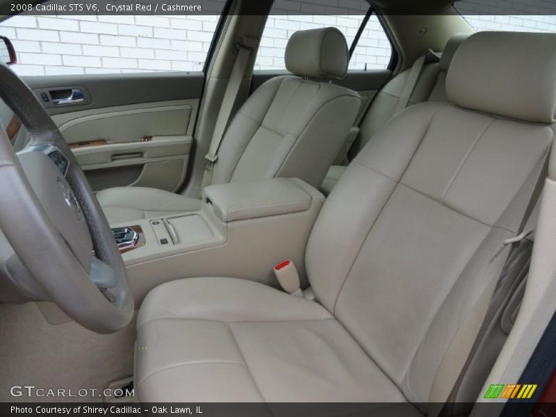 Crystal Red / Cashmere 2008 Cadillac STS V6