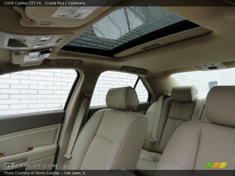 Crystal Red / Cashmere 2008 Cadillac STS V6