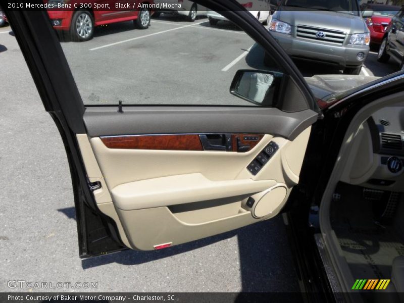 Black / Almond/Mocha 2010 Mercedes-Benz C 300 Sport