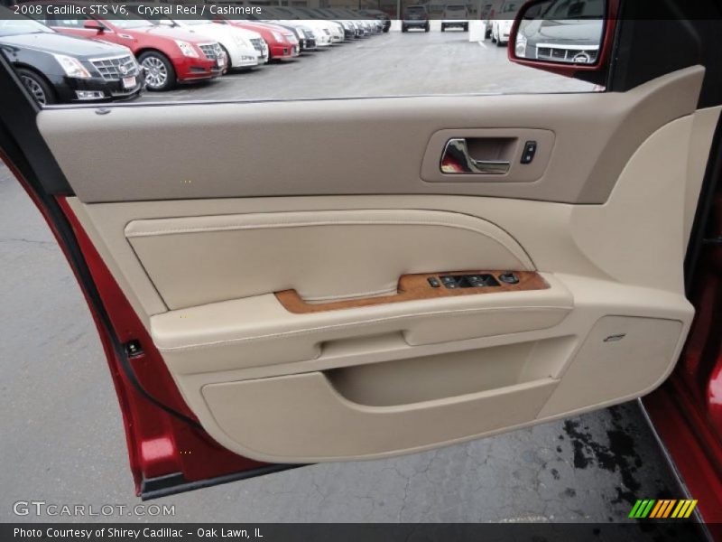 Crystal Red / Cashmere 2008 Cadillac STS V6
