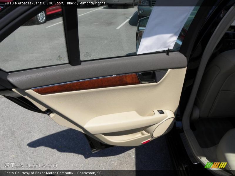 Black / Almond/Mocha 2010 Mercedes-Benz C 300 Sport