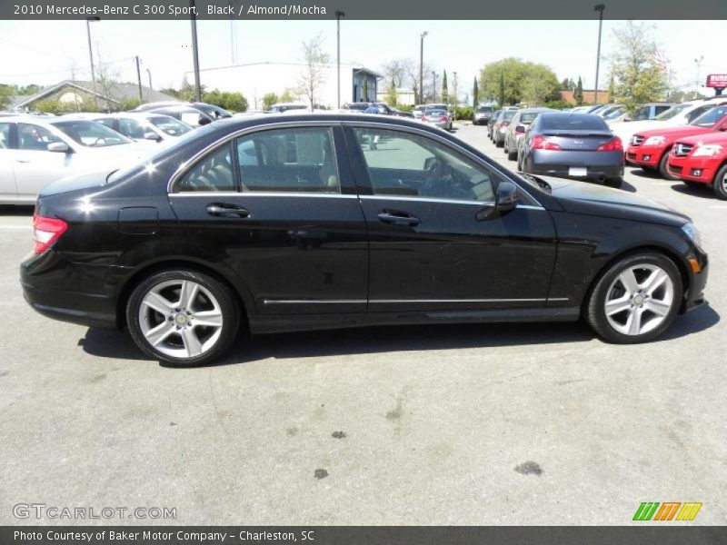 Black / Almond/Mocha 2010 Mercedes-Benz C 300 Sport