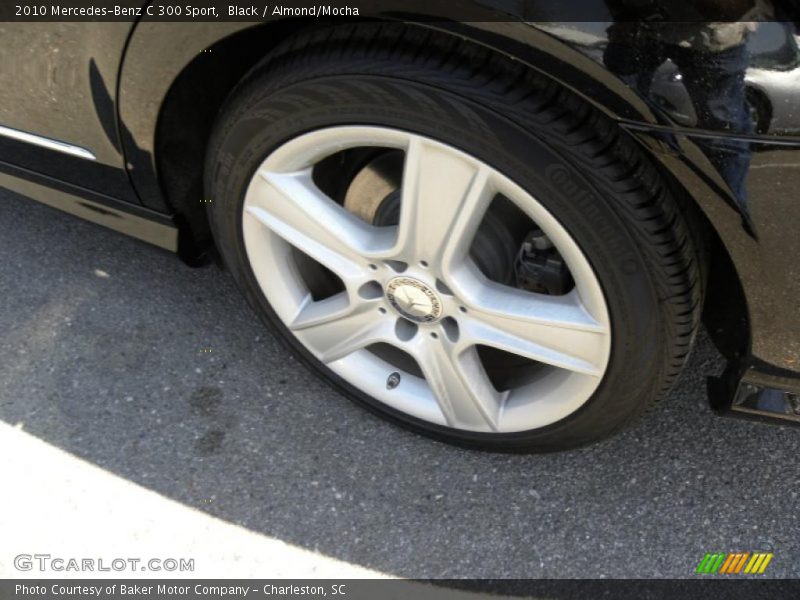 Black / Almond/Mocha 2010 Mercedes-Benz C 300 Sport