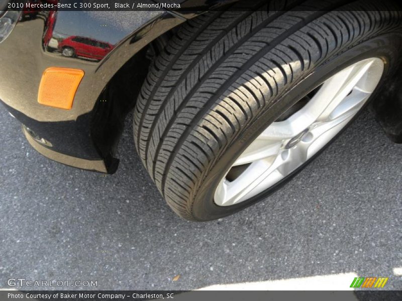 Black / Almond/Mocha 2010 Mercedes-Benz C 300 Sport