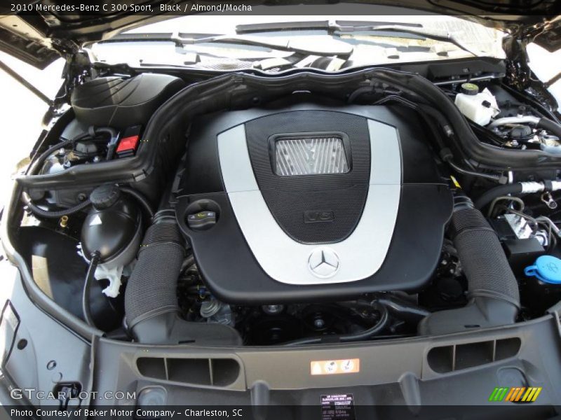 Black / Almond/Mocha 2010 Mercedes-Benz C 300 Sport