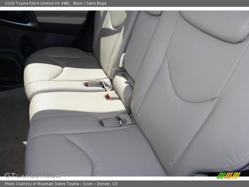 Black / Sand Beige 2009 Toyota RAV4 Limited V6 4WD