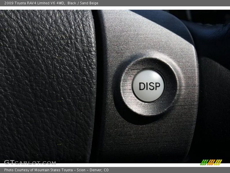 Black / Sand Beige 2009 Toyota RAV4 Limited V6 4WD