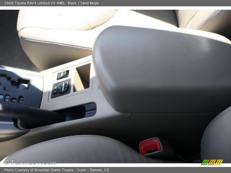 Black / Sand Beige 2009 Toyota RAV4 Limited V6 4WD