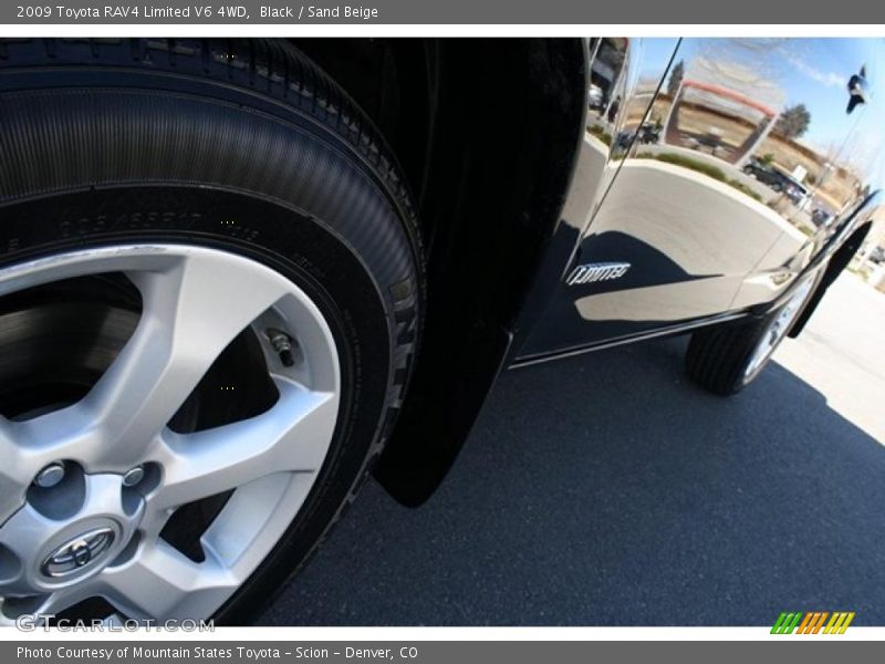 Black / Sand Beige 2009 Toyota RAV4 Limited V6 4WD