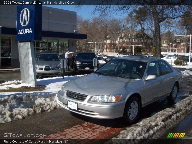 Lunar Mist Metallic / Gray 2001 Toyota Camry LE