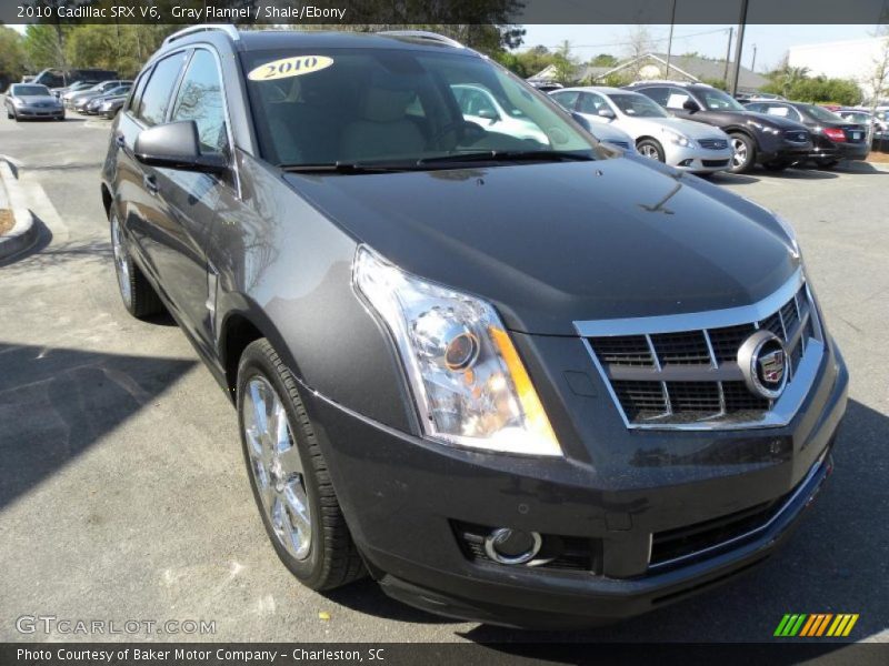 Gray Flannel / Shale/Ebony 2010 Cadillac SRX V6